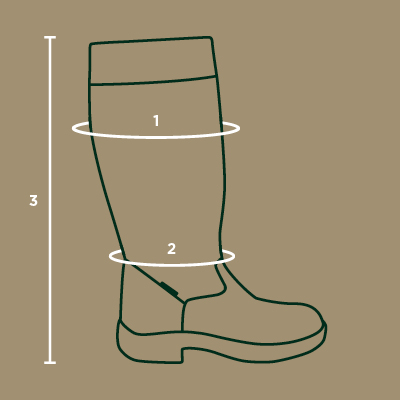 dublin country boots size guide