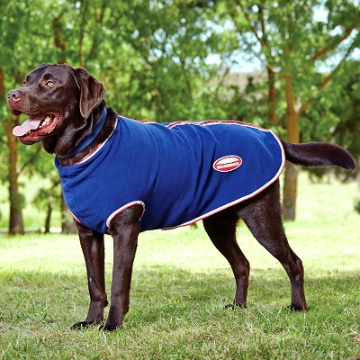Fleece Zip Dog Coat